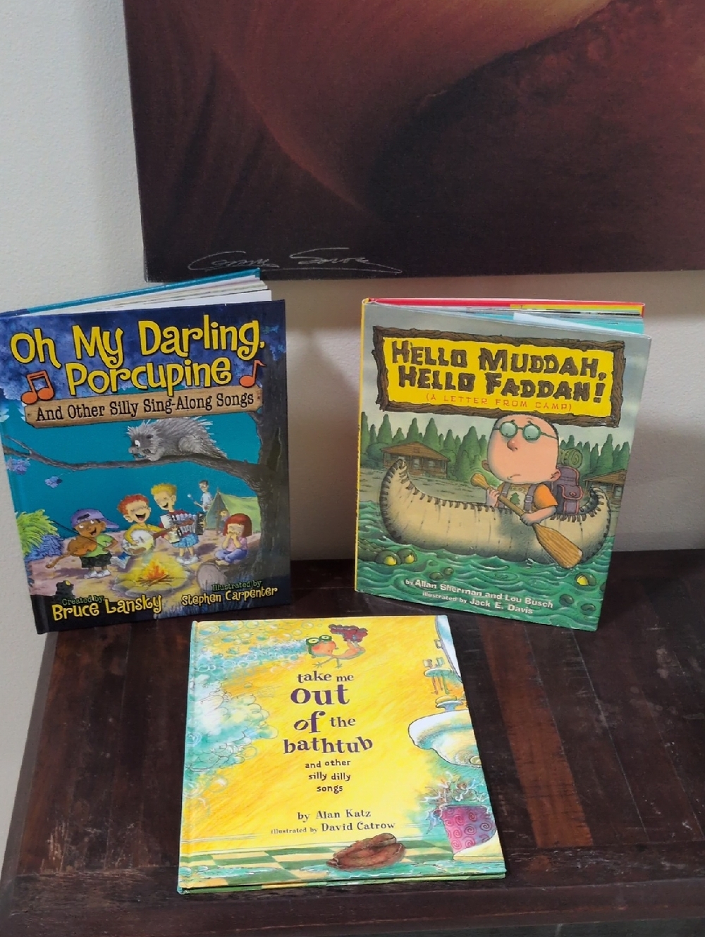 Bruce Lansky Allan Sherman & Alan Katz Children's Lot of 3 Hardback Song Books